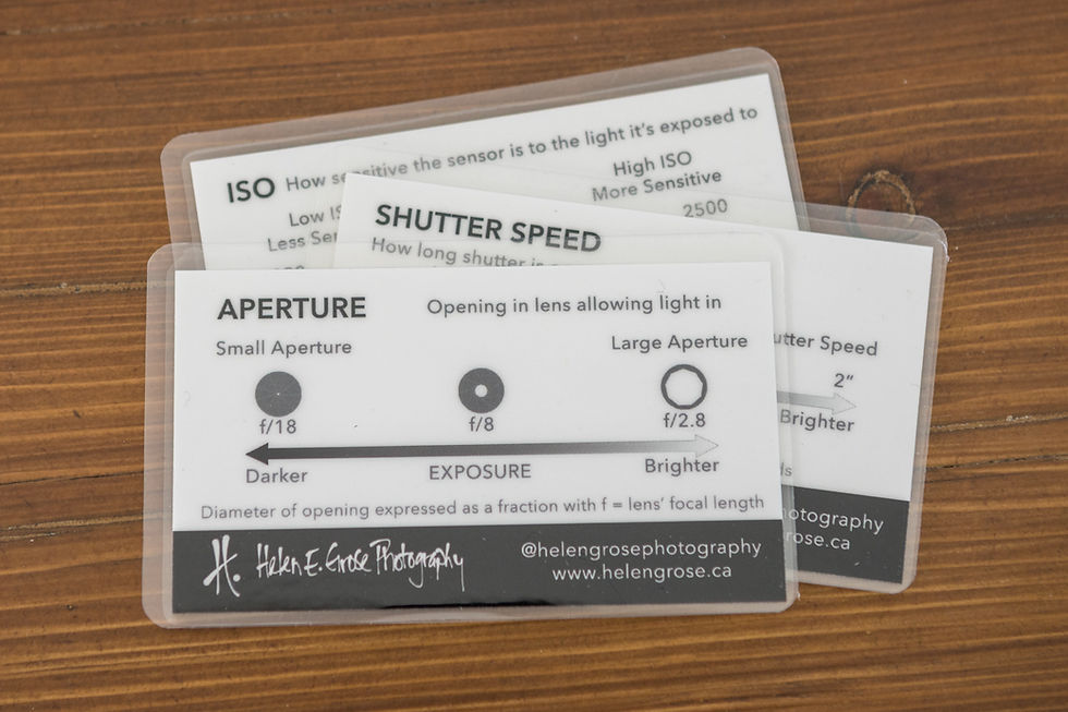 Thumbnail: Photography Cheat Sheets