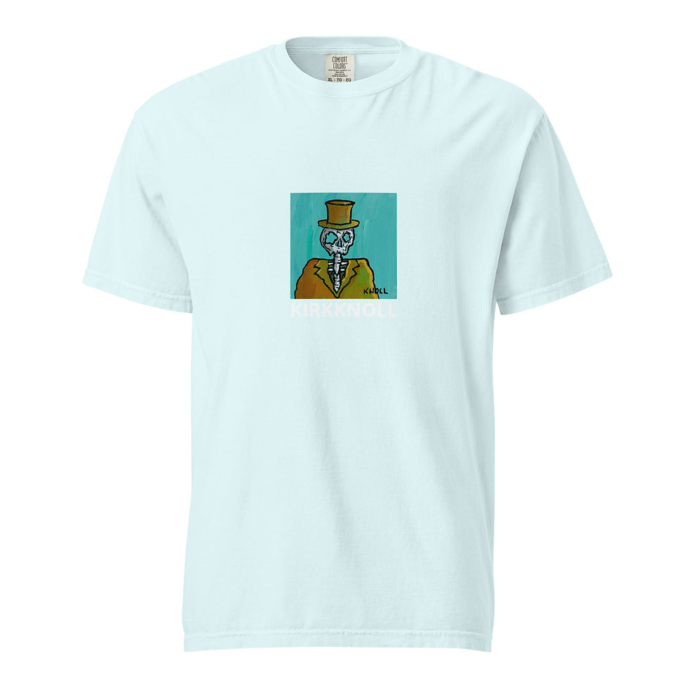Thumbnail: Top hat unisex garment-dyed heavyweight t-shirt