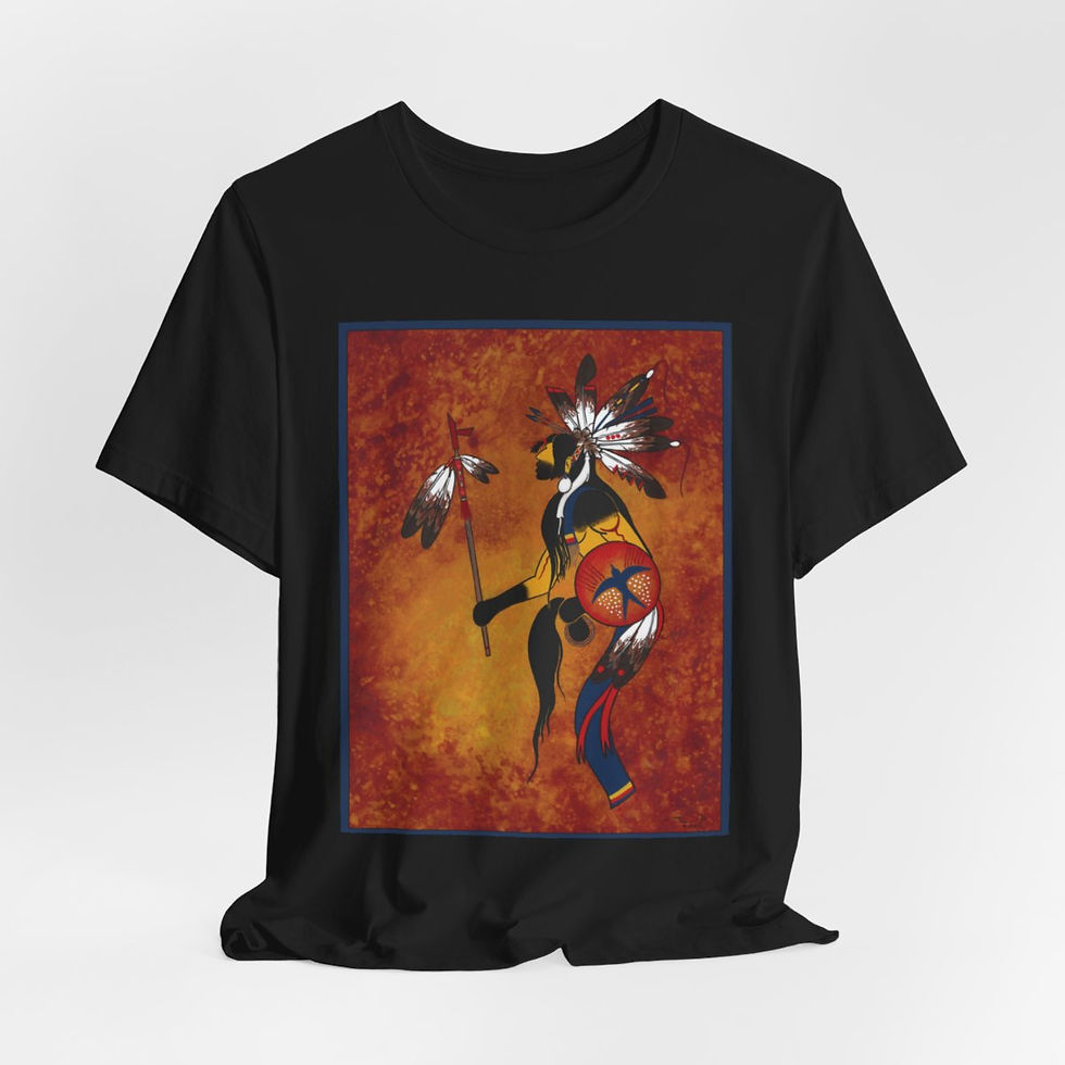 Thumbnail: Cheyenne Warrior Unisex T-shirt