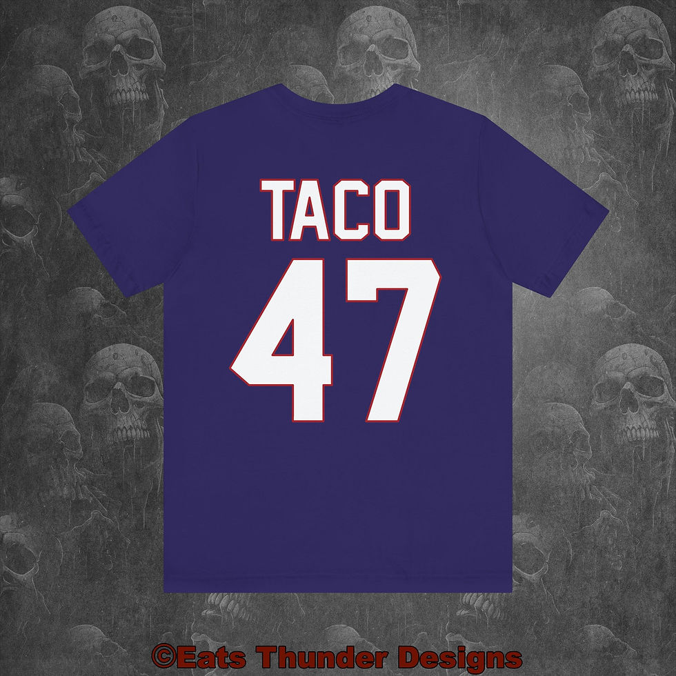 Thumbnail: 86 Number 47 TACO  two sided t-ShirtShort Sleeve