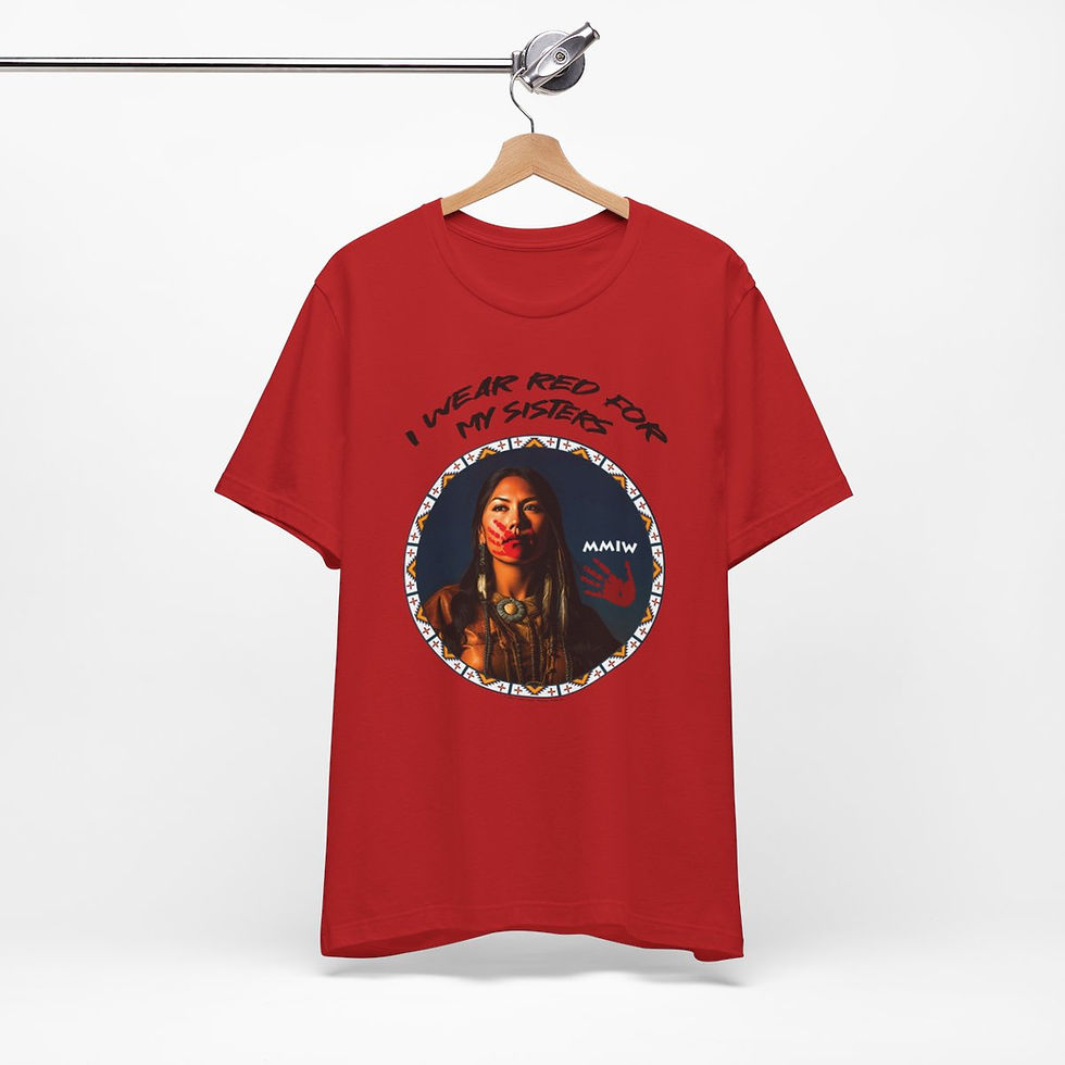 Thumbnail: I Wear Red For My Sisters Unisex T-shirt