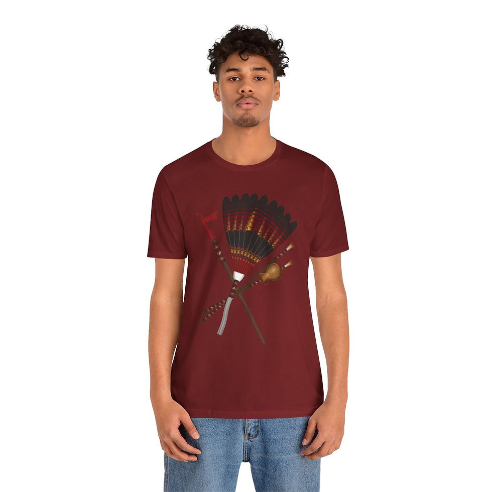 Thumbnail:  Red-tailed Black Cockatoo Road Man Cardinal Red Set Unisex T-shirt