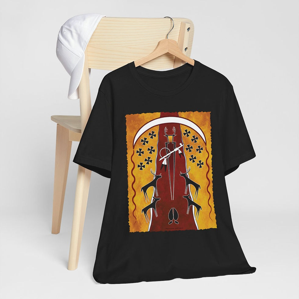 Thumbnail:  Ghost Dance Elk Unisex T-shirt