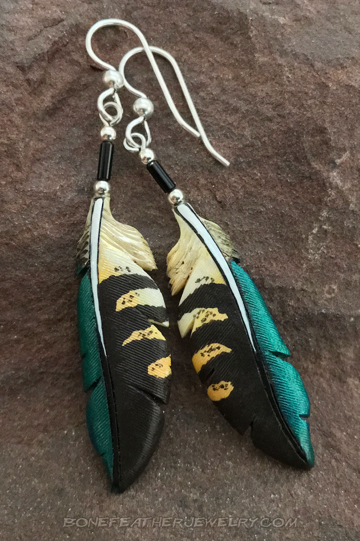 Kea Primary Bone Feather Jewelry