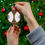 Thumbnail: Parfleche Rosette Design Ceramic Ornament
