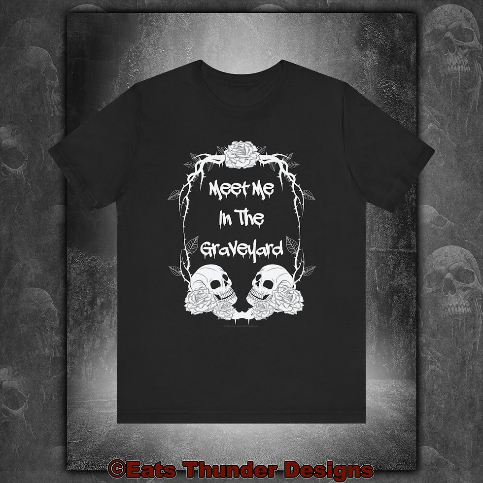 Thumbnail: Meet Me In The Graveyard Short Sleeve Tee