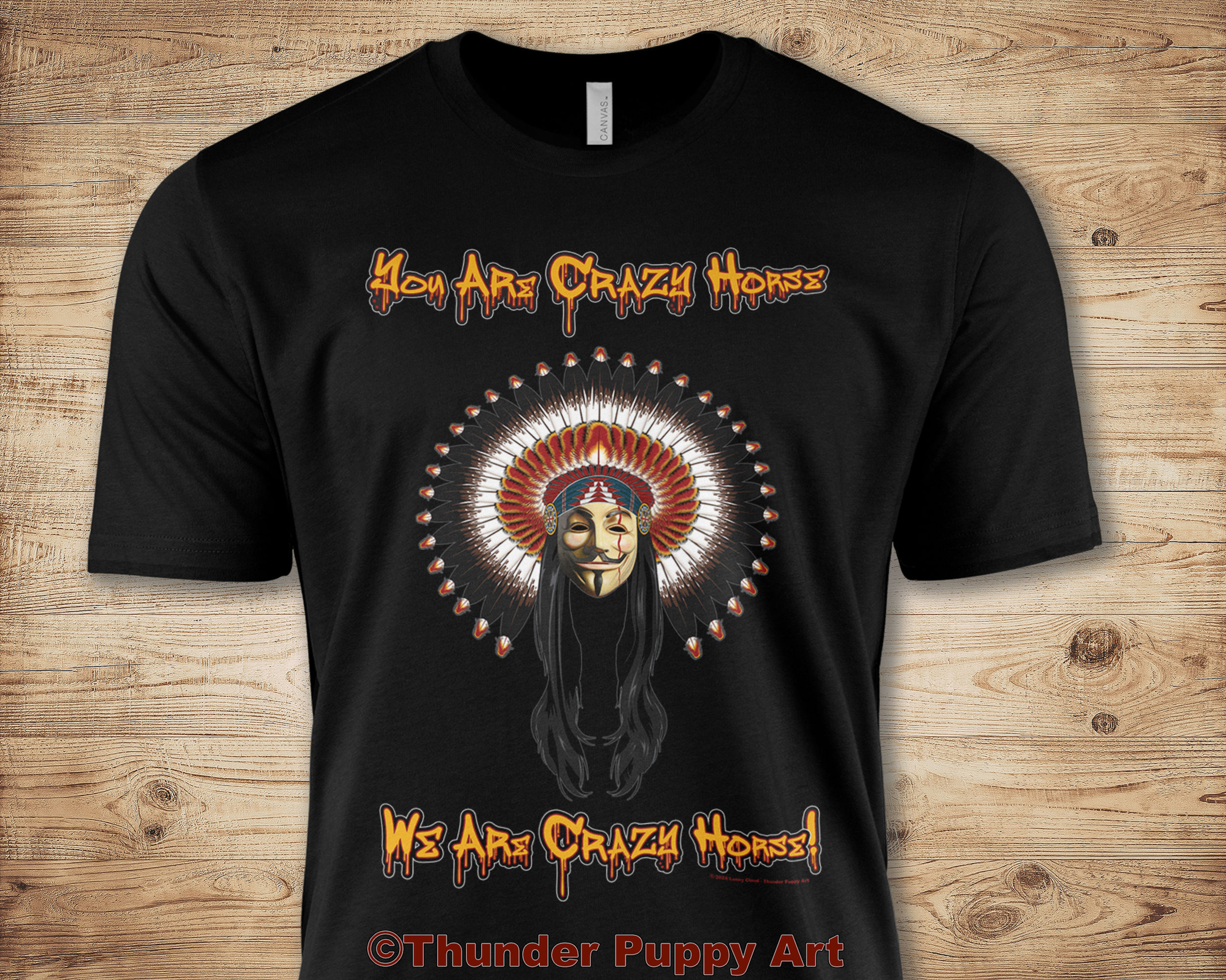 V-Crazy Horse Unisex T-shirt