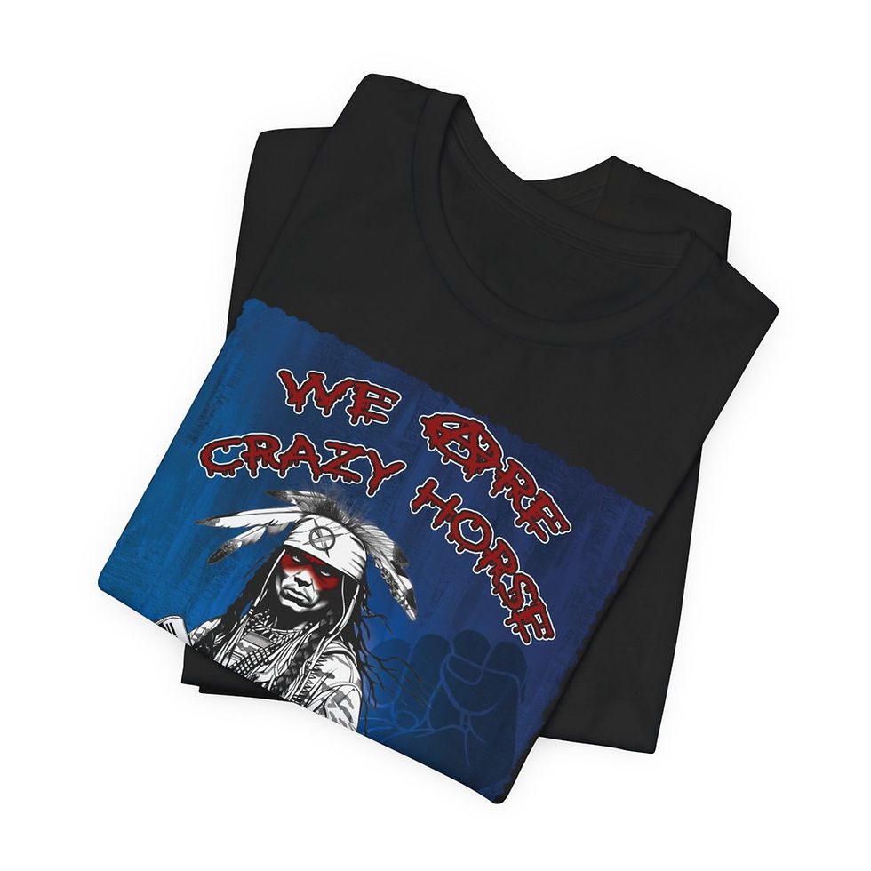 Thumbnail: We Are Crazy Horse!  Unisex T-shirt