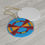 Thumbnail: Beaded Rosette Design Ceramic Ornament