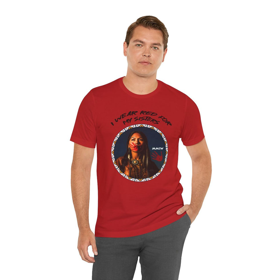Thumbnail: I Wear Red For My Sisters Unisex T-shirt