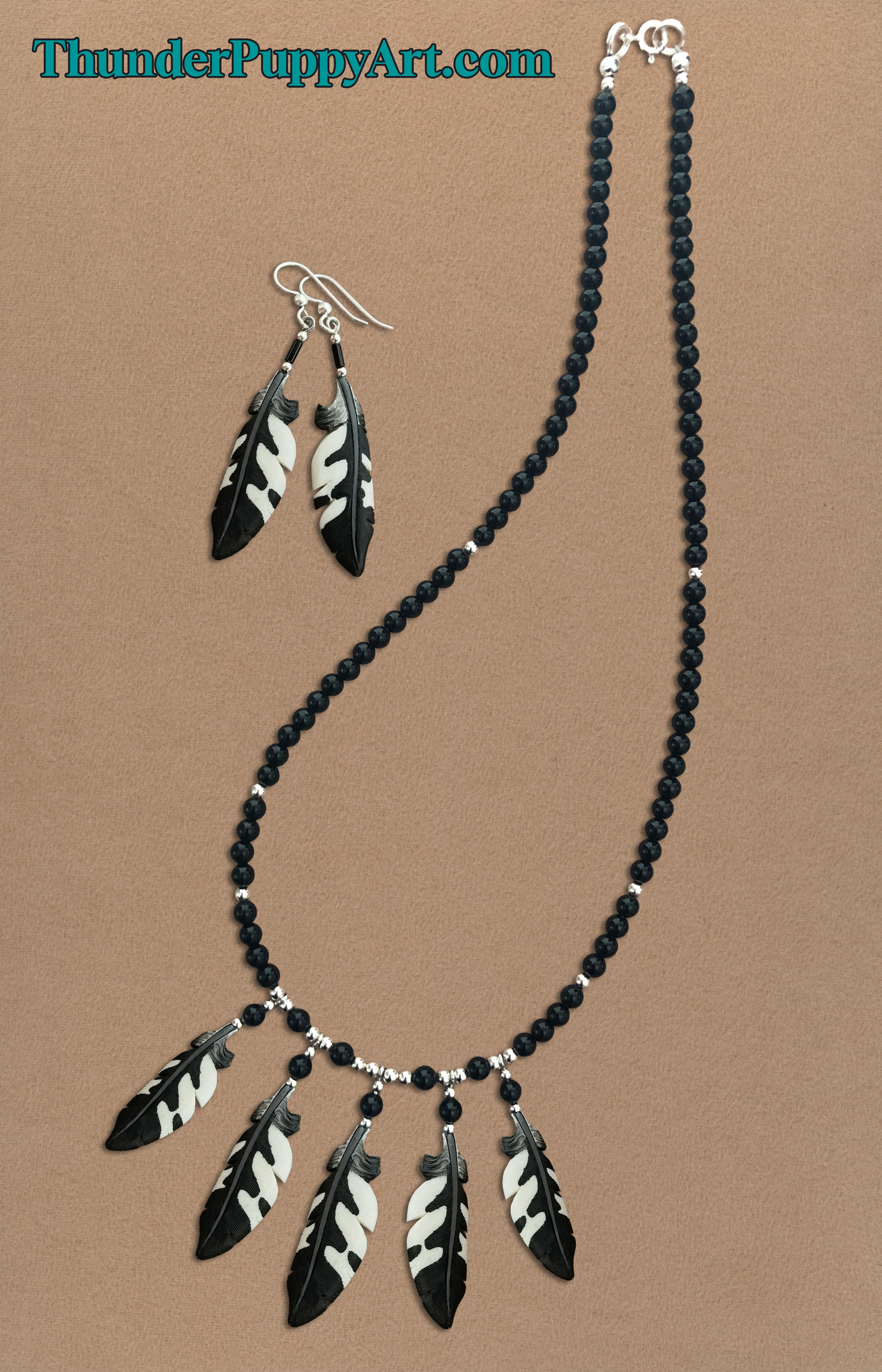 Red-Bellied Woodpecker Primary Bone Feather Necklace Or Hat Pin