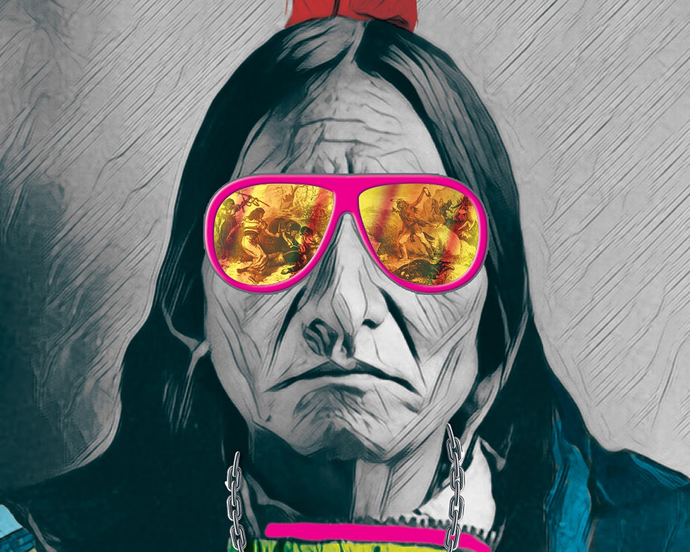 Thumbnail: Sitting Bull Custer Killers Unisex T-shirt