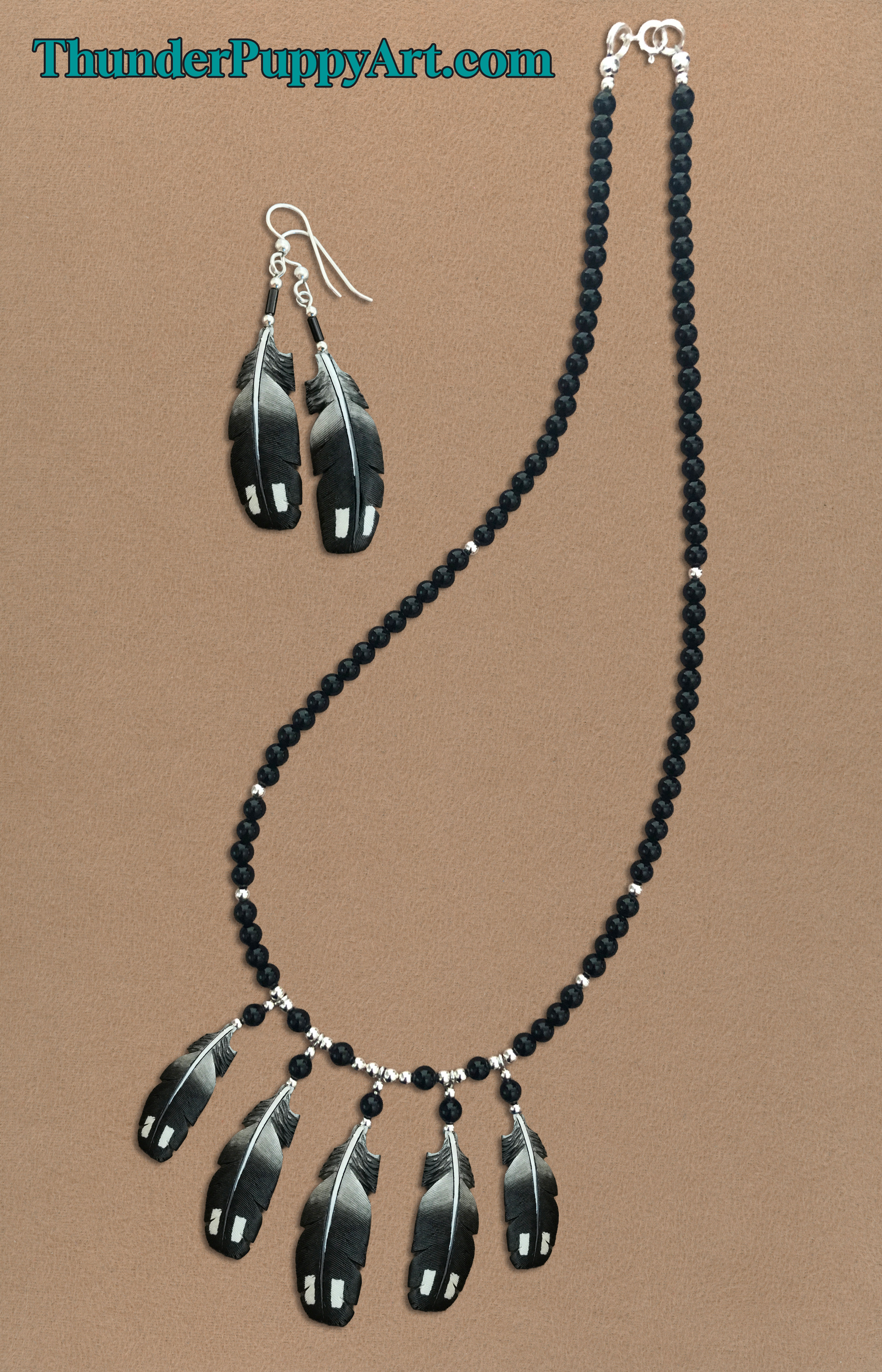 Common Loon Bone Feather Necklace Or Hat Pin