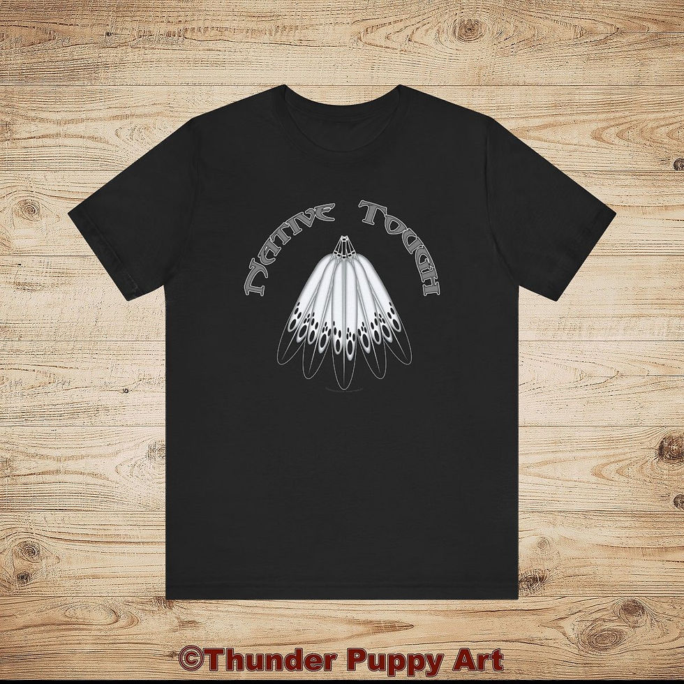Native Tough Spotted Eagle Unisex T-shirt