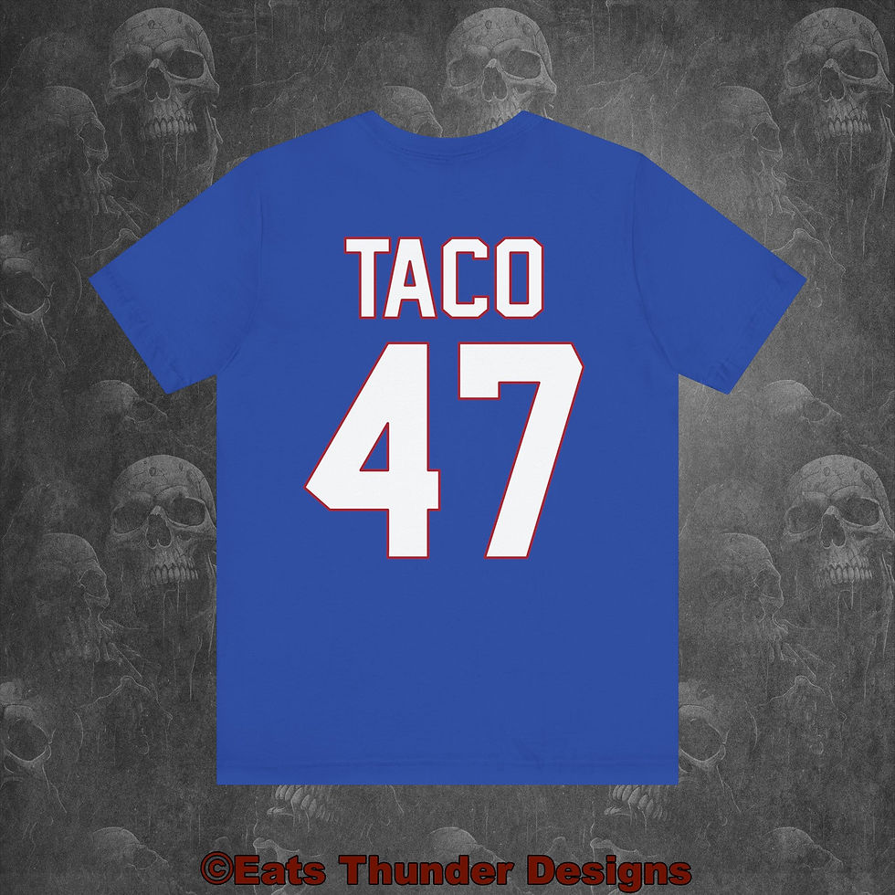 Thumbnail: 86 Number 47 TACO  two sided t-ShirtShort Sleeve