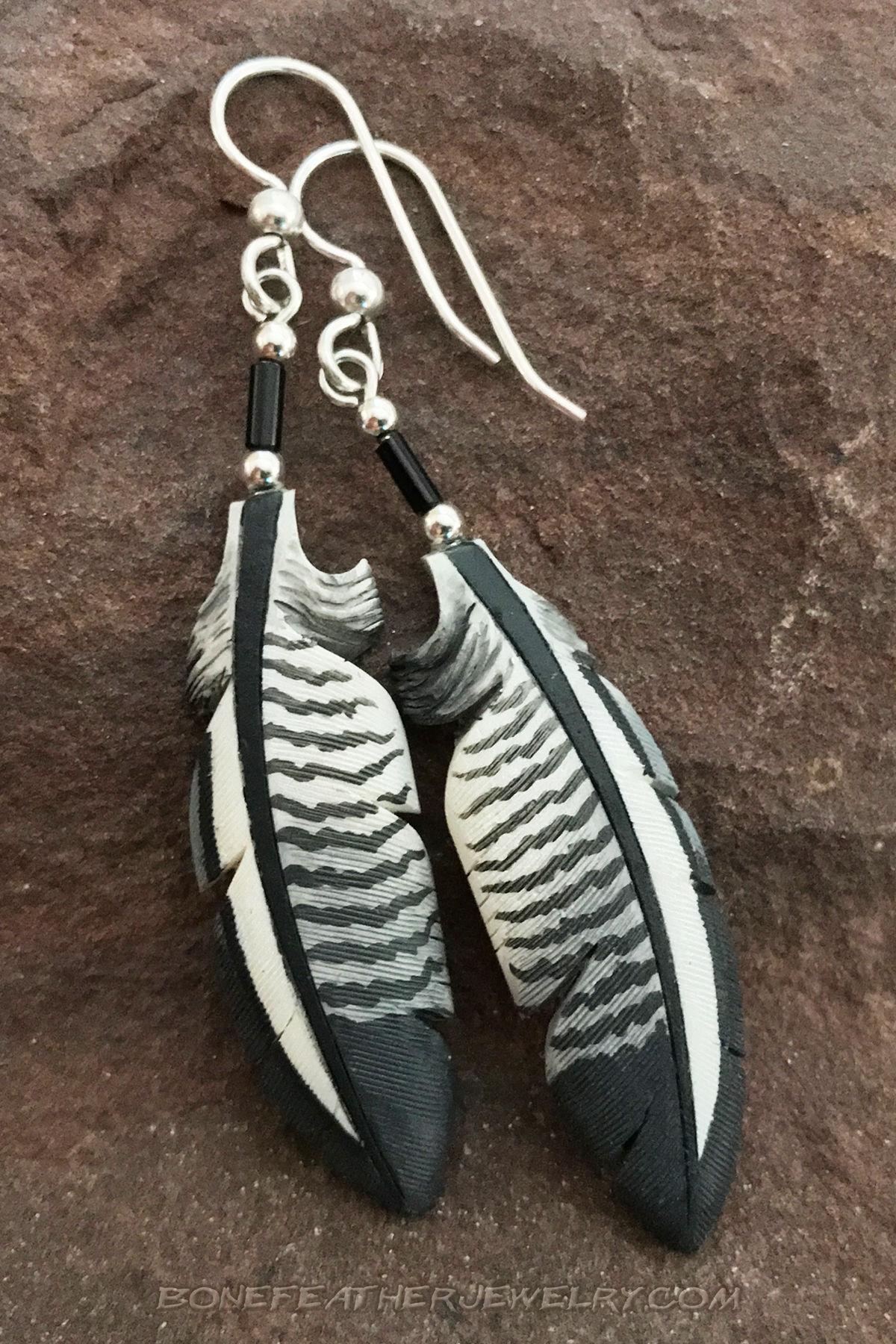 Anhinga Secondary Bone Feather Jewelry
