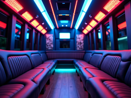 Top Group Celebration Bus Rentals in Wilmington, NC