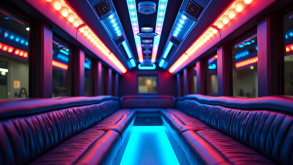 Party in Style with Wilmington Group Party Bus Rentals