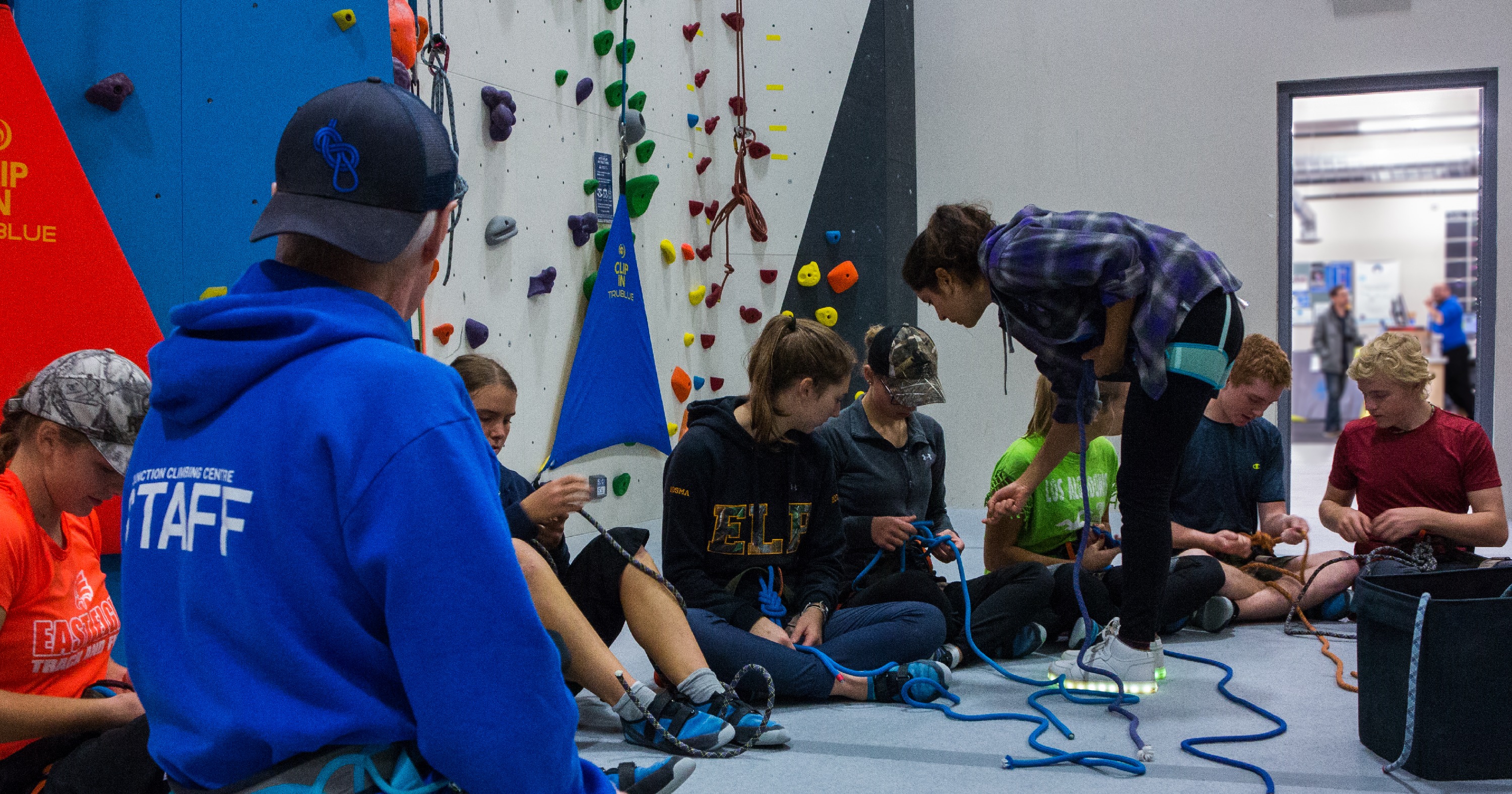 Top Rope Belay Lessons Junction Climbing Centre