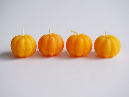Jack-o'-Lantern candle