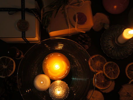 Christmas candle