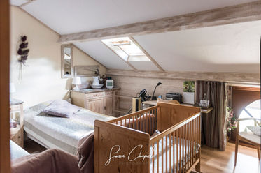 Familiesuite Forêt et rivière 3 tot 5 personen
Le Chant du Merle Neufchâteau
Babybedje