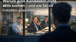 Warum gute Kandidaten nicht aktiv suchen – und wie Sie sie trotzdem gewinnen