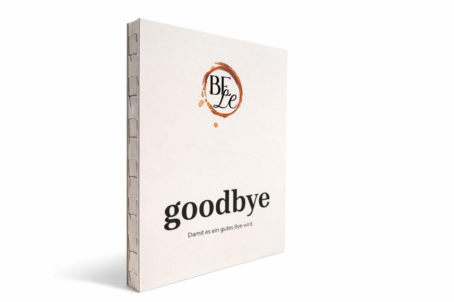 Dein Abschiedsbuch "goodbye".