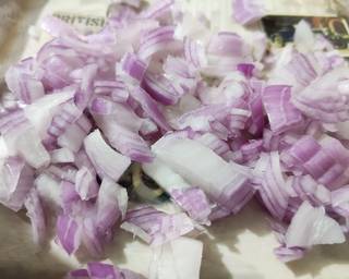 Chopped onions