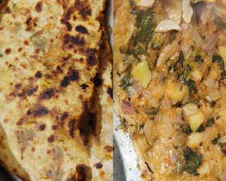 Aloo Methi Parantha