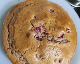 Final Cake After Baking(Strawberry Cake)