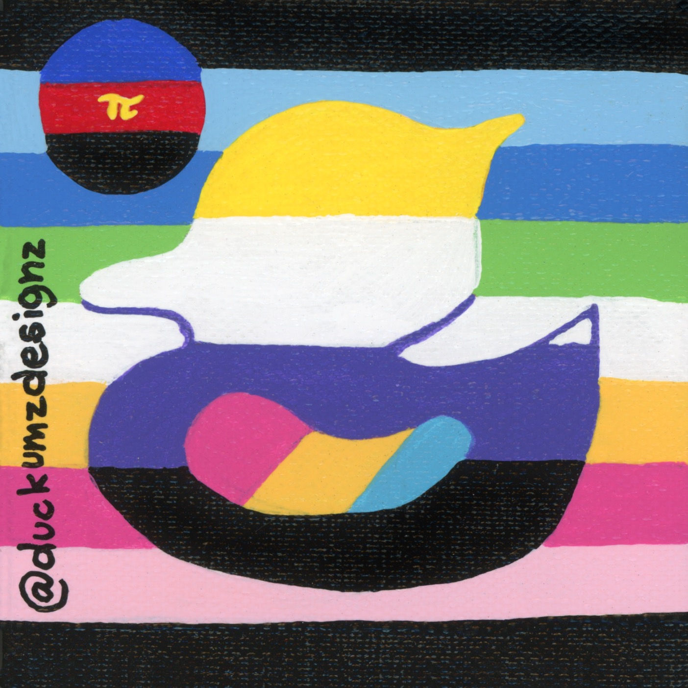 Trans Duck Army 94 - Queer Nonbinary Poly Pansexual