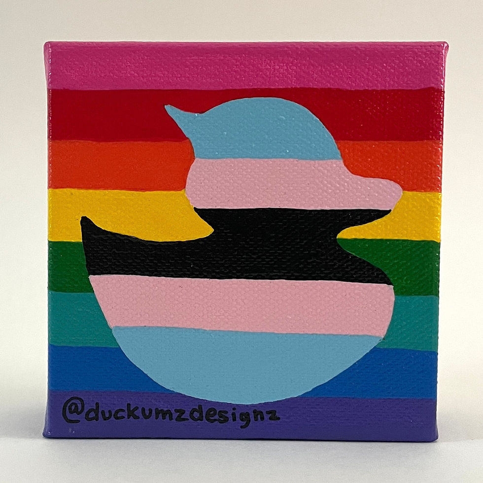 Thumbnail: Trans Duck Army 96 - Original Pride Black Trans