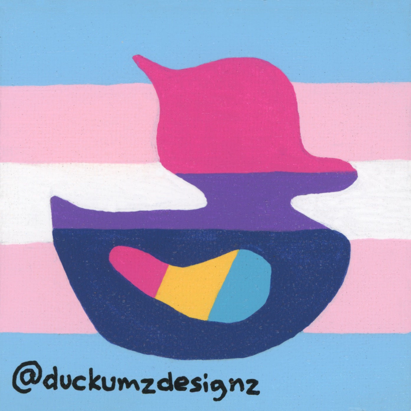 Trans Duck Army 91 - Trans Bi Pansexual