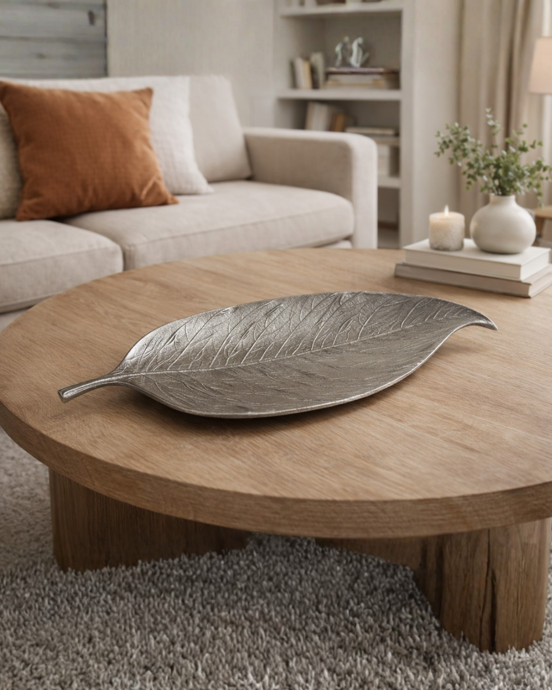 Silver Leaf Tray