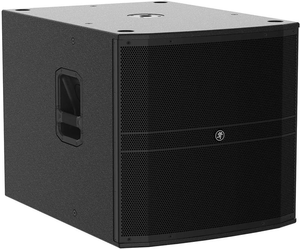 2-Mackie DRM Series, 18-Inch Stage Subwoofer with 2300W of Class-D Power