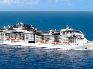 MSC Meraviglia fará sua estreia no Brasil na temporada de cruzeiros 2027/2028