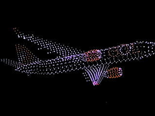 Show de drones da GOL em Copacabana marca nova fase da aviação brasileira