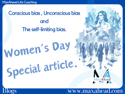 Conscious bias, Unconscious bias and The self-limiting bias.
