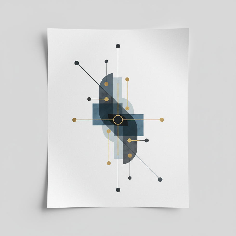 Abstract Legal Print
