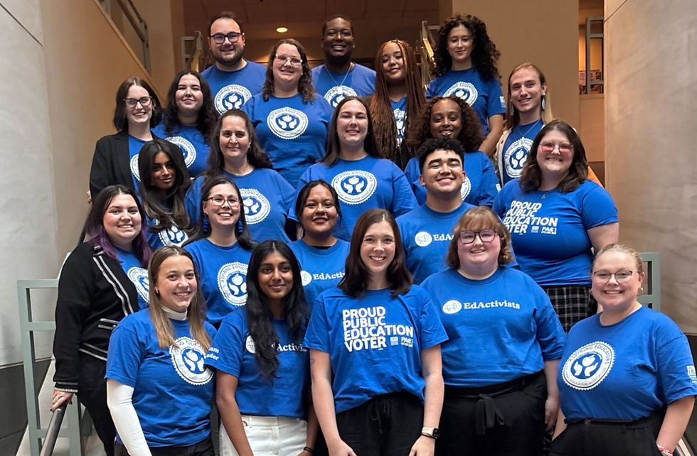 2025-2026 NEA National Aspiring Educators Leadership Team