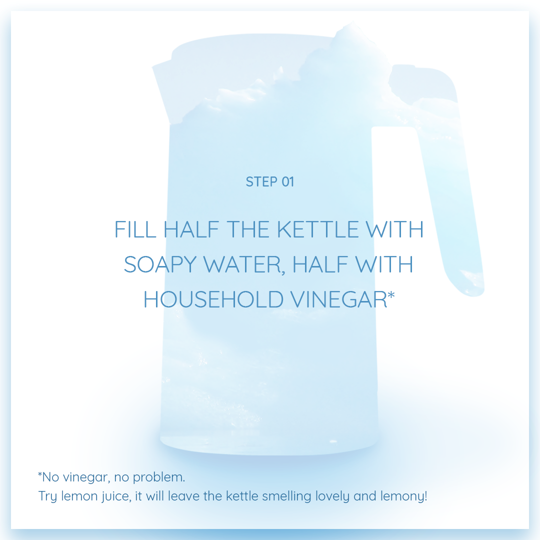 How to clean your kettle