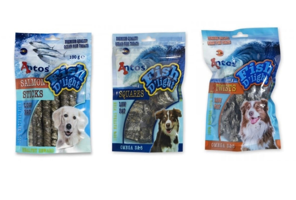 Antos Fish d’light range (100g)