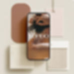 Tondo Room Mockup on phone by Jad & Co Studio ethical brand and web design