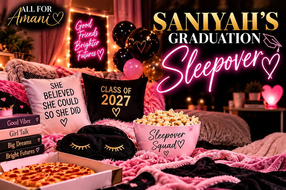 Saniyah's Friends Sleepover