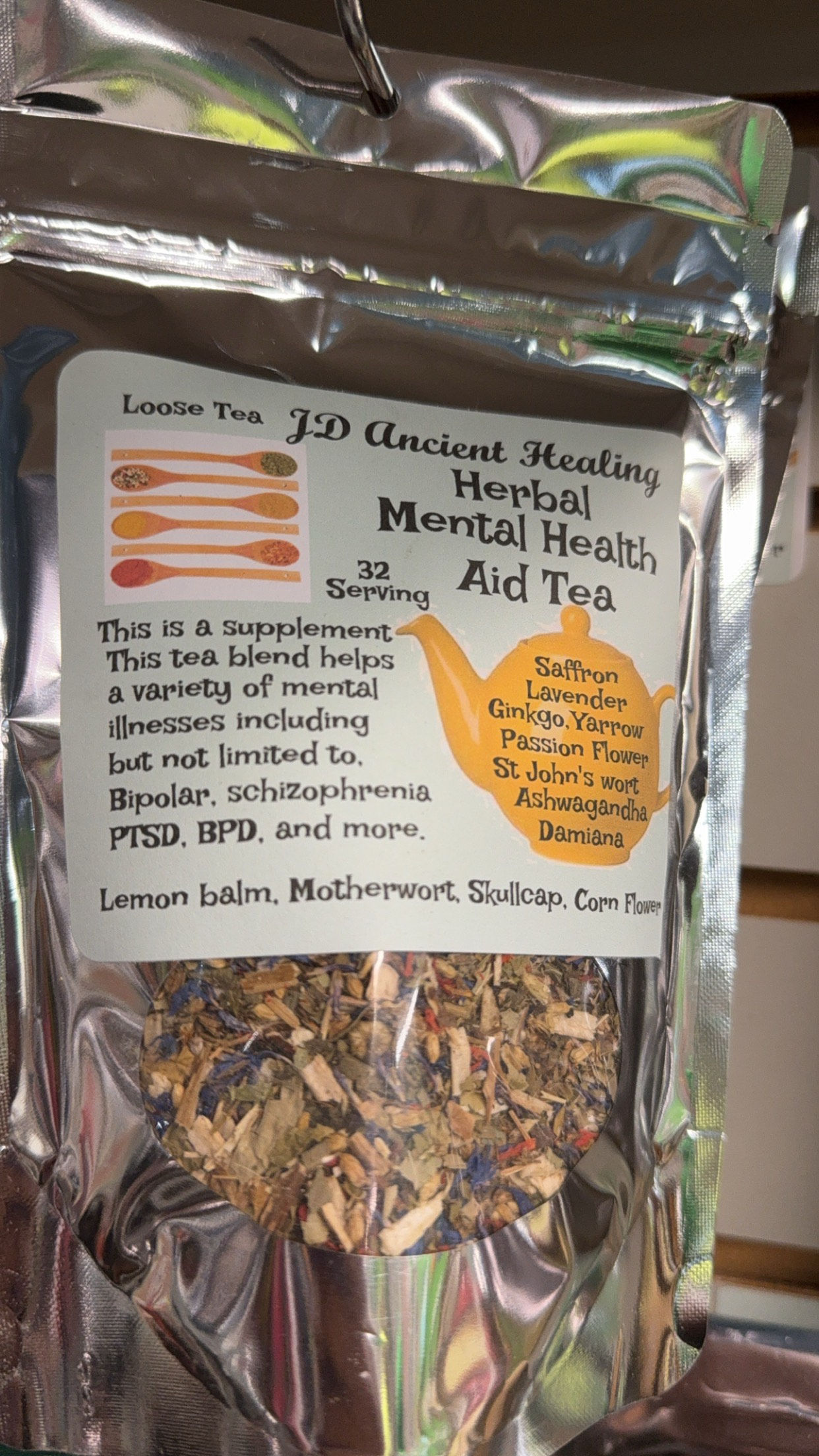 Mental Health Aid Tea