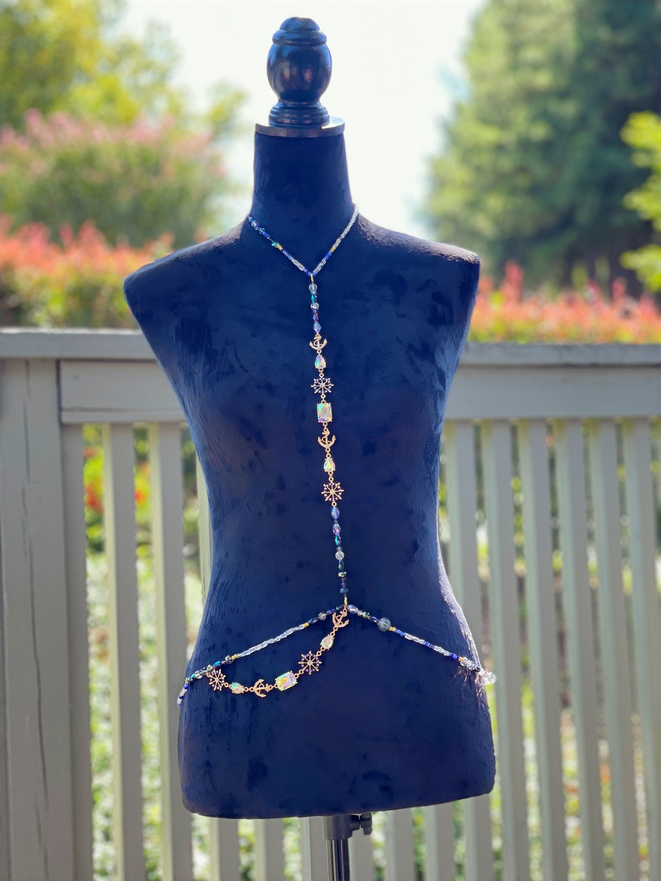 Anchor Beads w/ Anklet