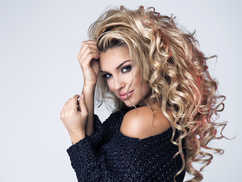 blonde curls