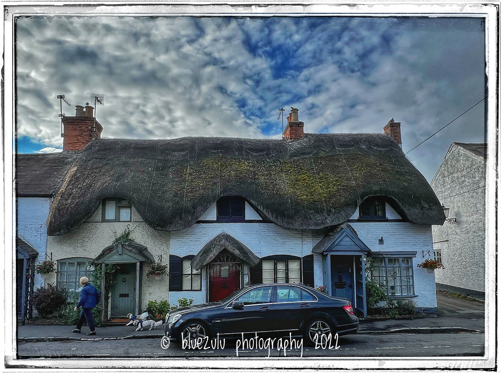 Thatched cottages in Dunchurch No 1