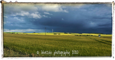Storm clouds in Aberdeenshire